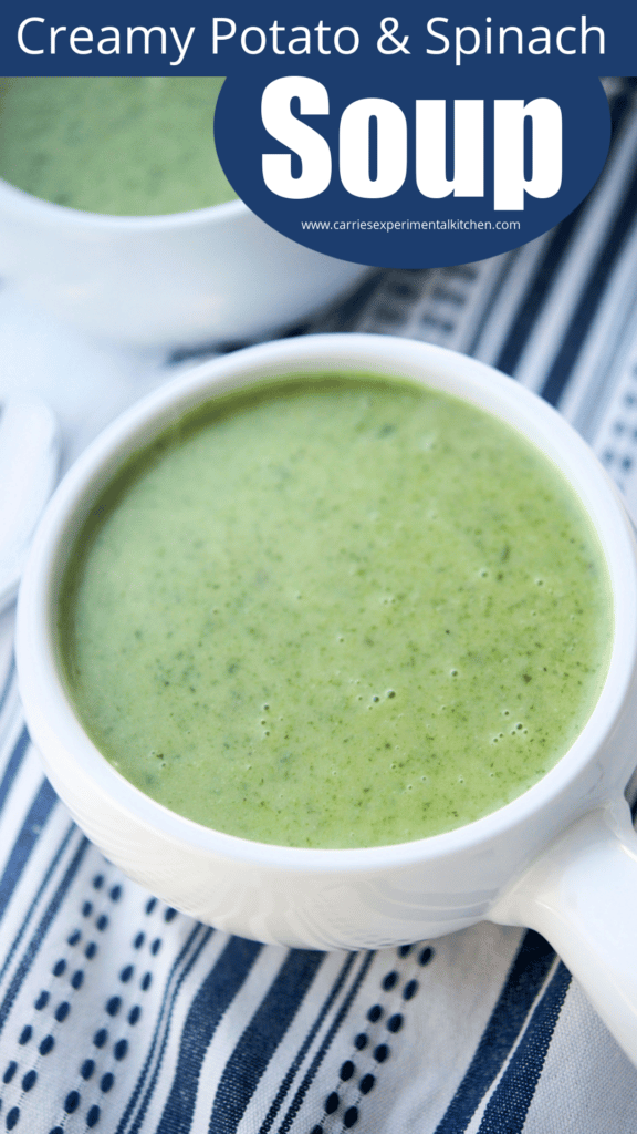 Creamy Potato Spinach Soup