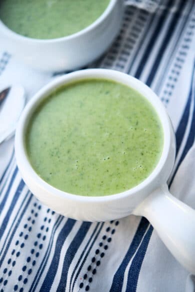 Potato and Spinach Soup