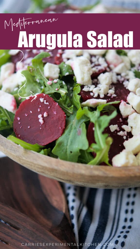 Mediterranean Arugula Salad