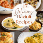 different plates of ravioli recipes