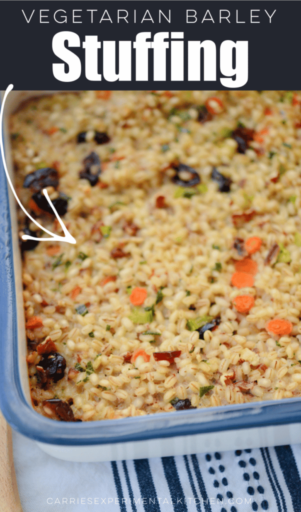 Vegetarian stuffing close up