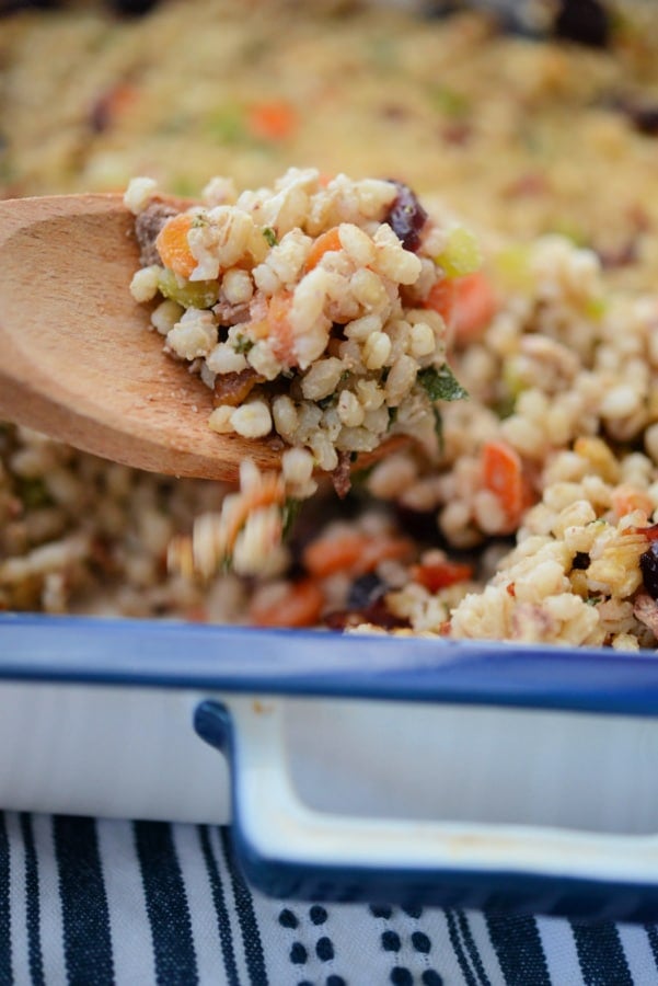 Vegetarian Barley Stuffing