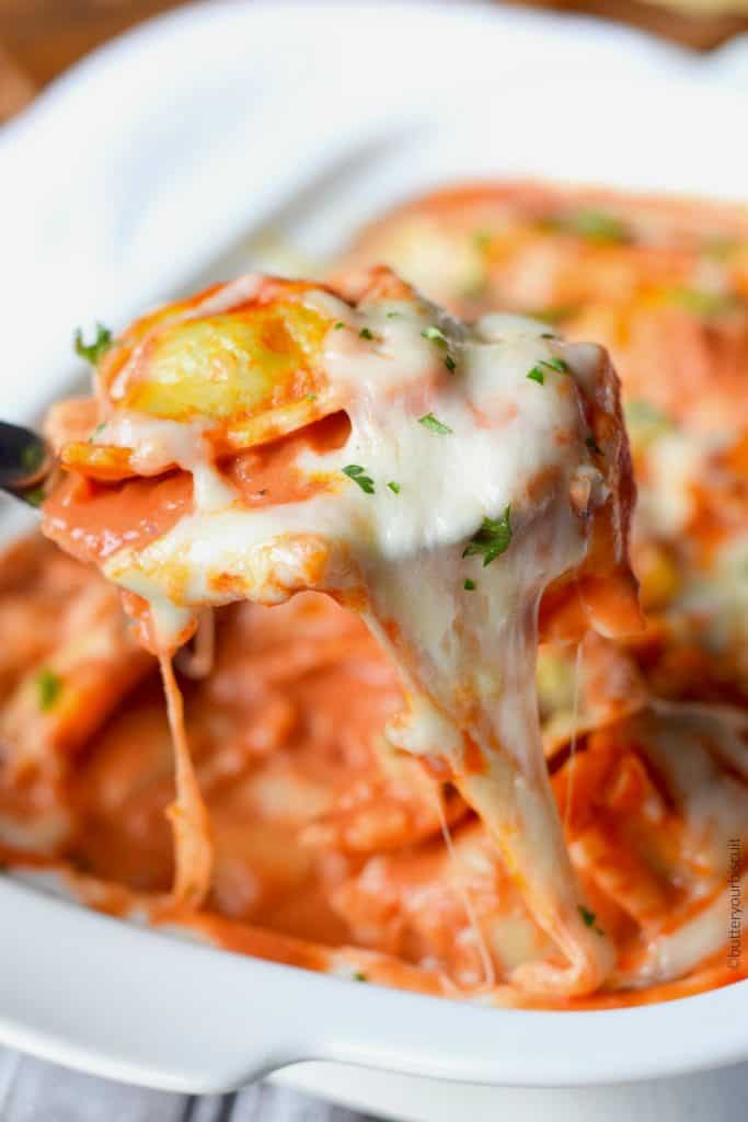 baked ravioli vodka sauce