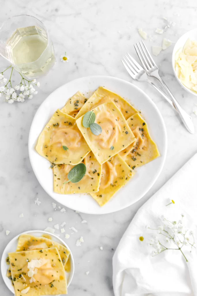 butternut squash ravioli