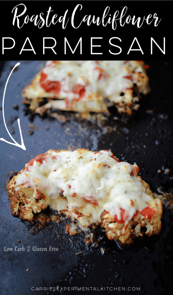 roasted cauliflower parmesan long pin