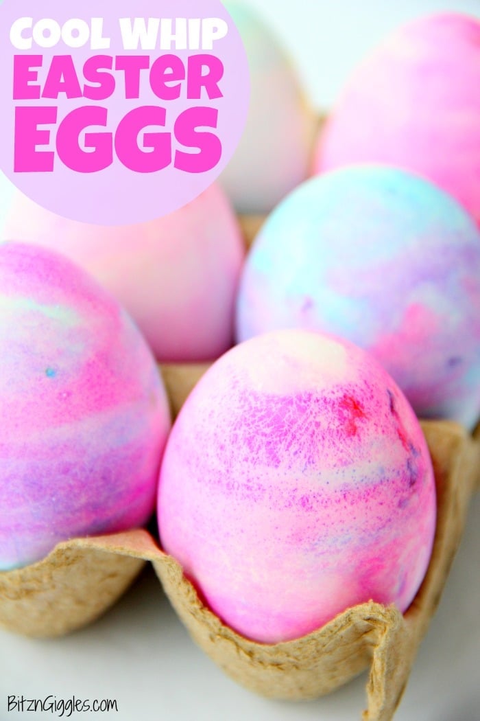 Cool Whip easter eggs