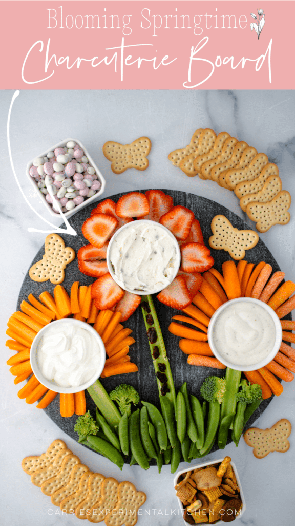 blooming spring charcuterie day