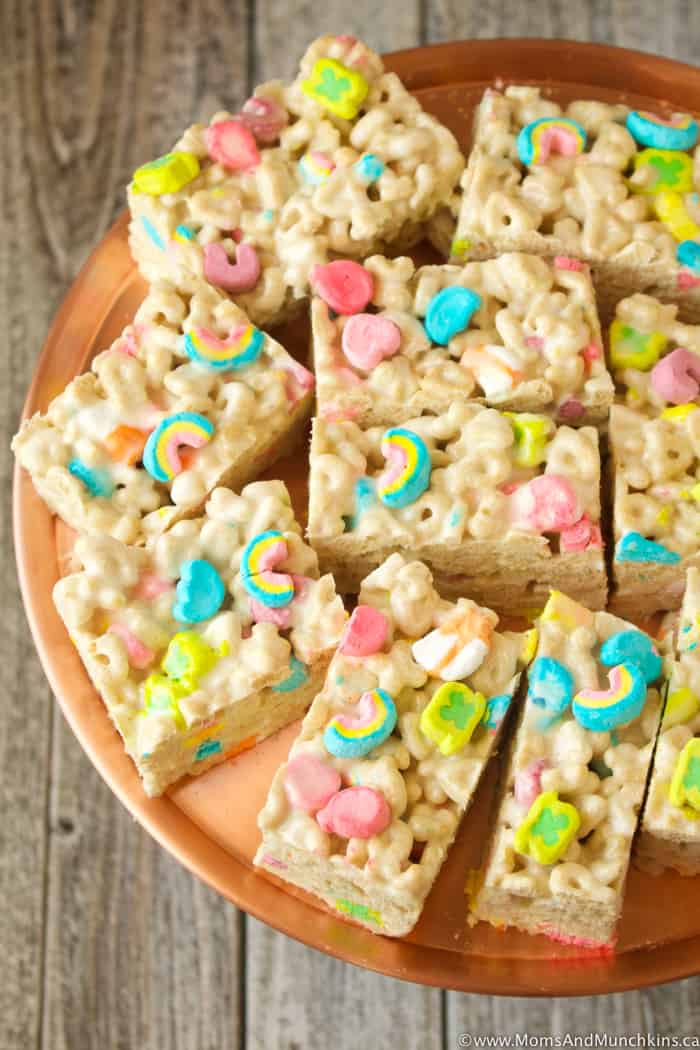 lucky charms marshmallow squares