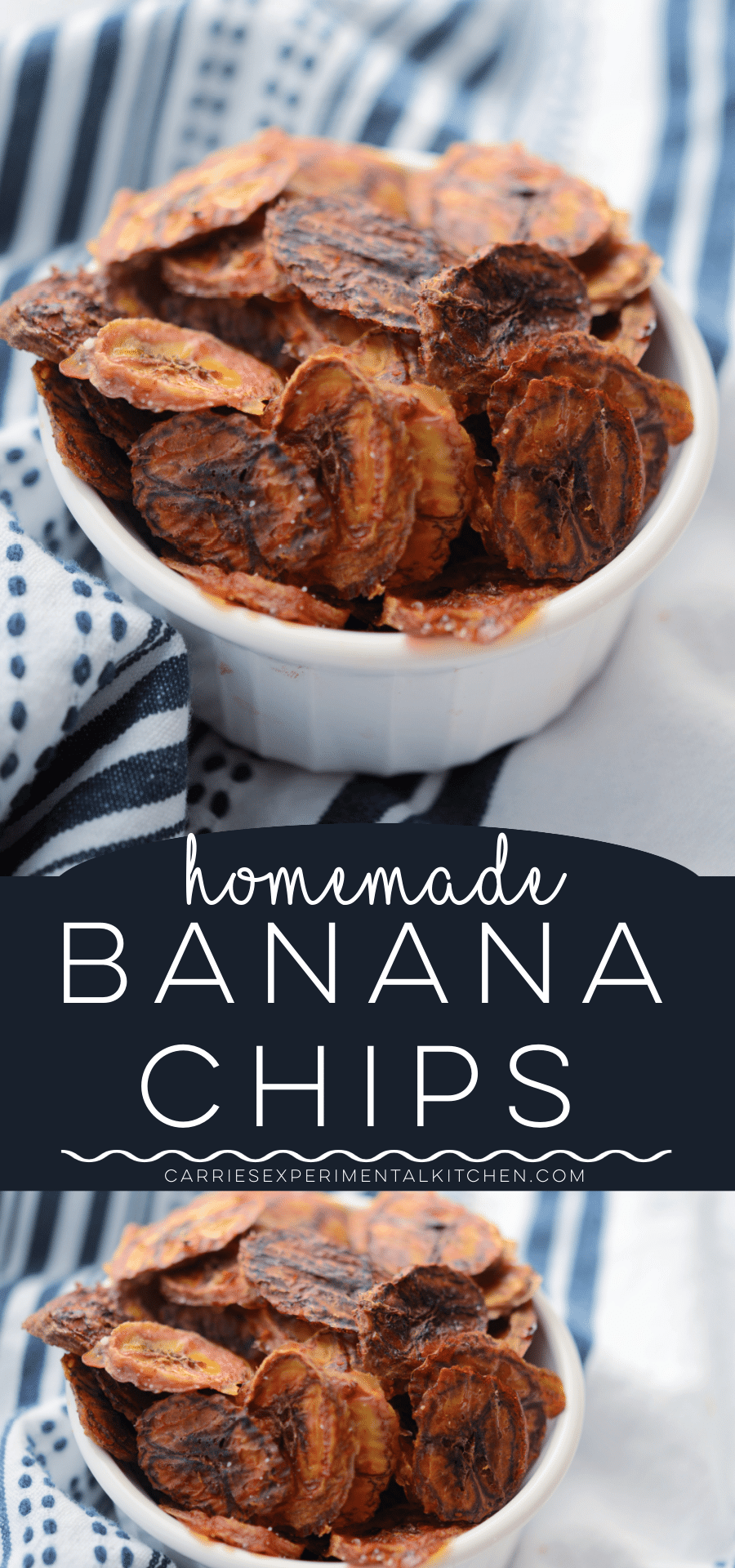 Homemade Banana Chips | Carrie’s Experimental Kitchen