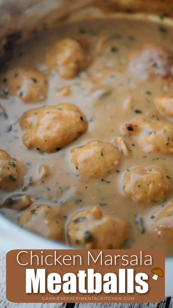 ground chicken meatballs in sauce