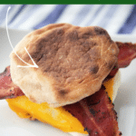 Starbucks copycat bacon egg sandwich