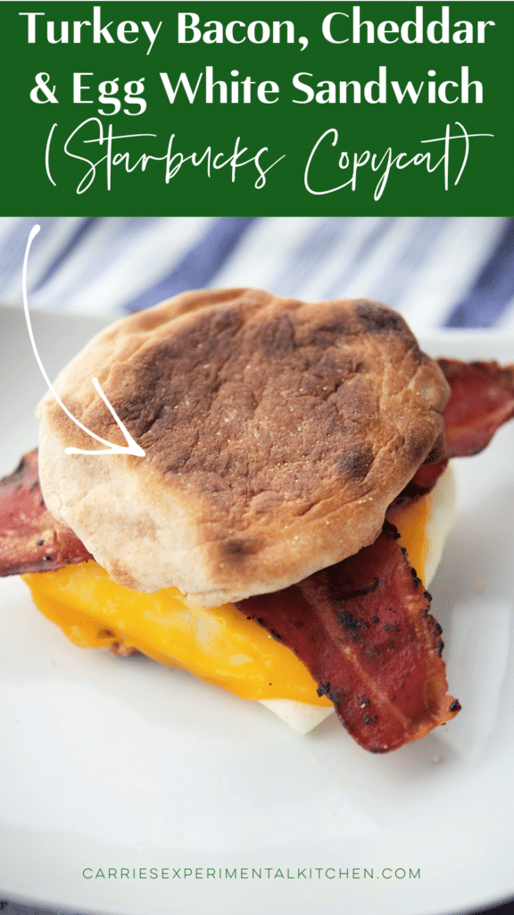 Starbucks copycat bacon egg sandwich