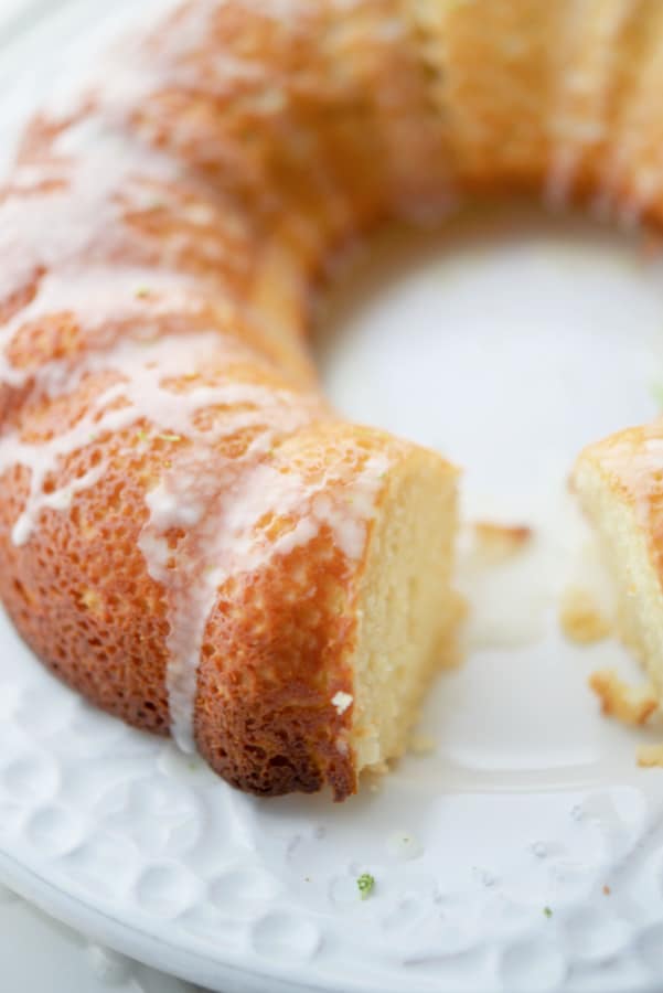 olive oil cake with key limes