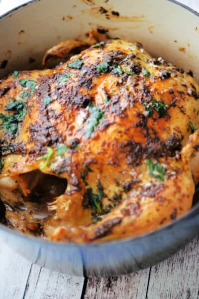 pesto roasted chicken