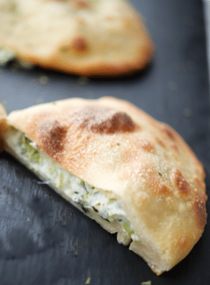 broccoli and cheese calzones