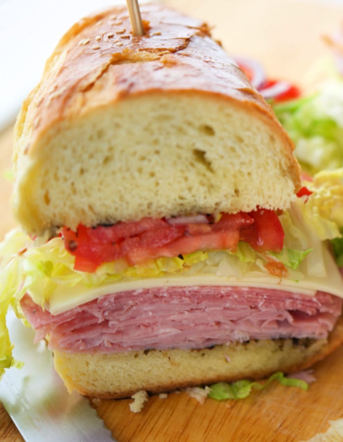 italian sub sandwich