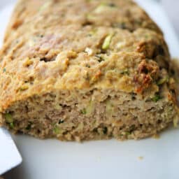 ricotta and zucchini turkey meatloaf