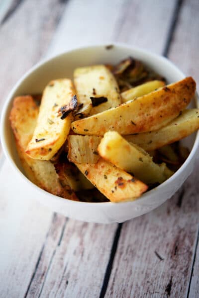 fennel roasted potato wedges