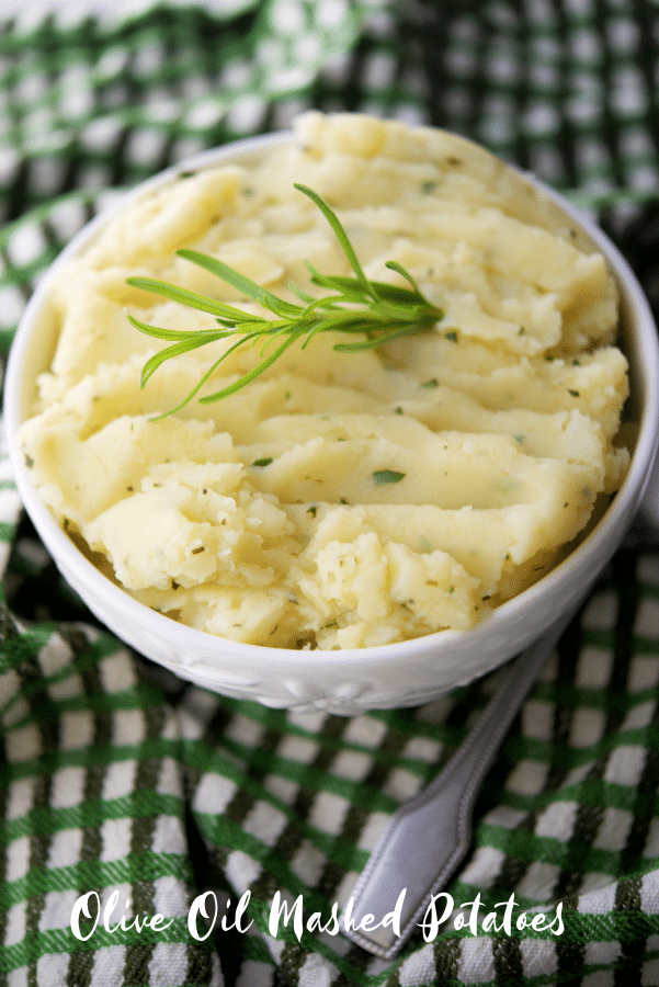 a bowl of mashed potatoes