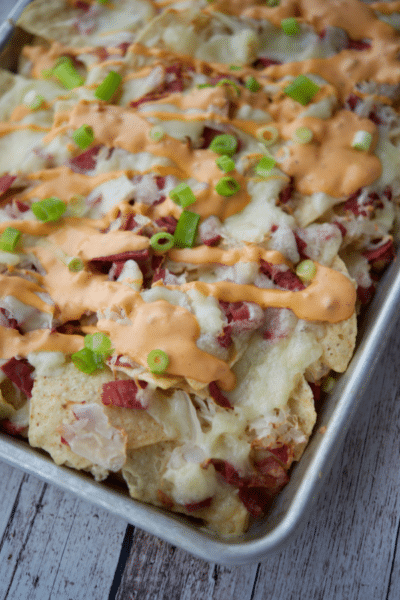 reuben nachos