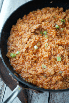 ground chicken sloppy joe skillet
