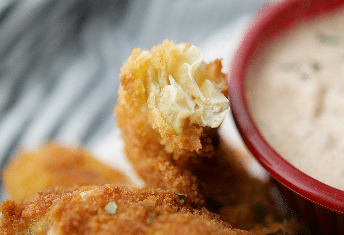 Cuori di Carciofi Fritti (Italian Fried Artichoke Hearts)-image