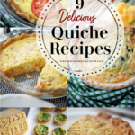 large collage of quiche recipes